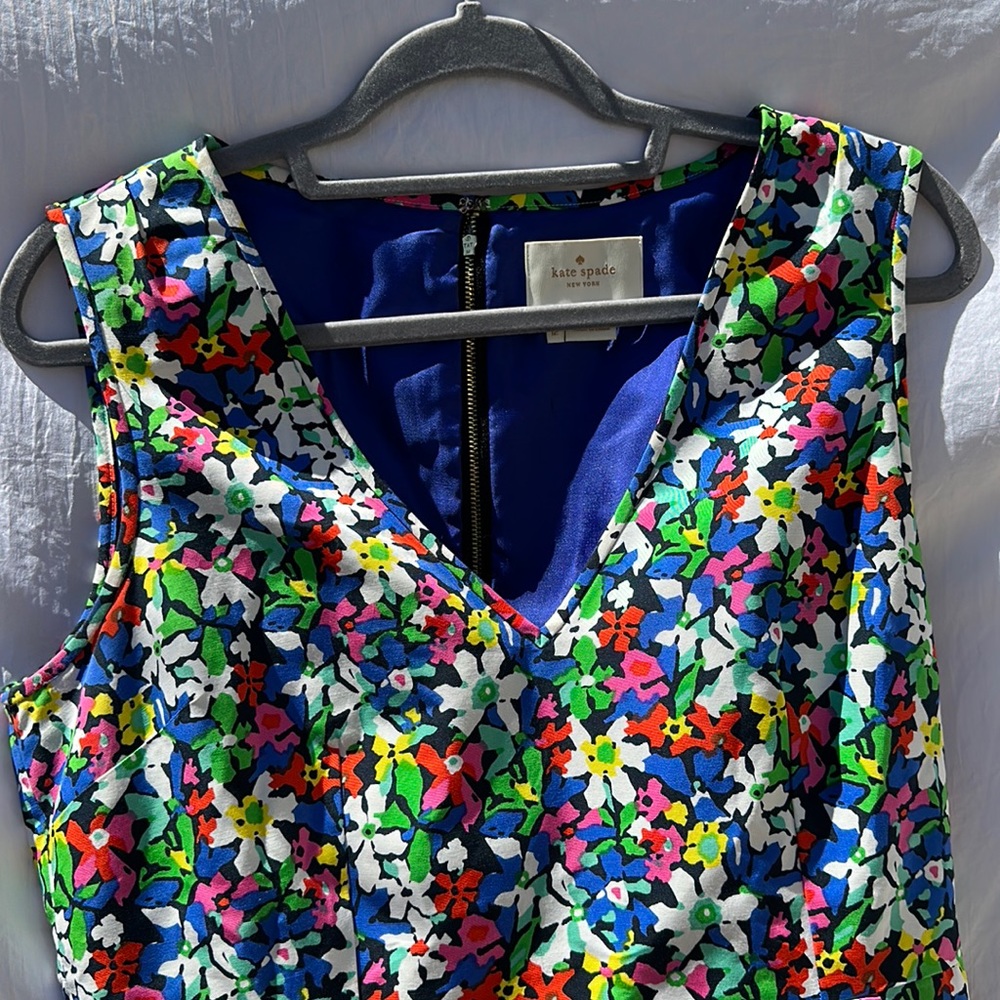 Kate Spade Flower Print Dress!!! ♠️♠️♠️